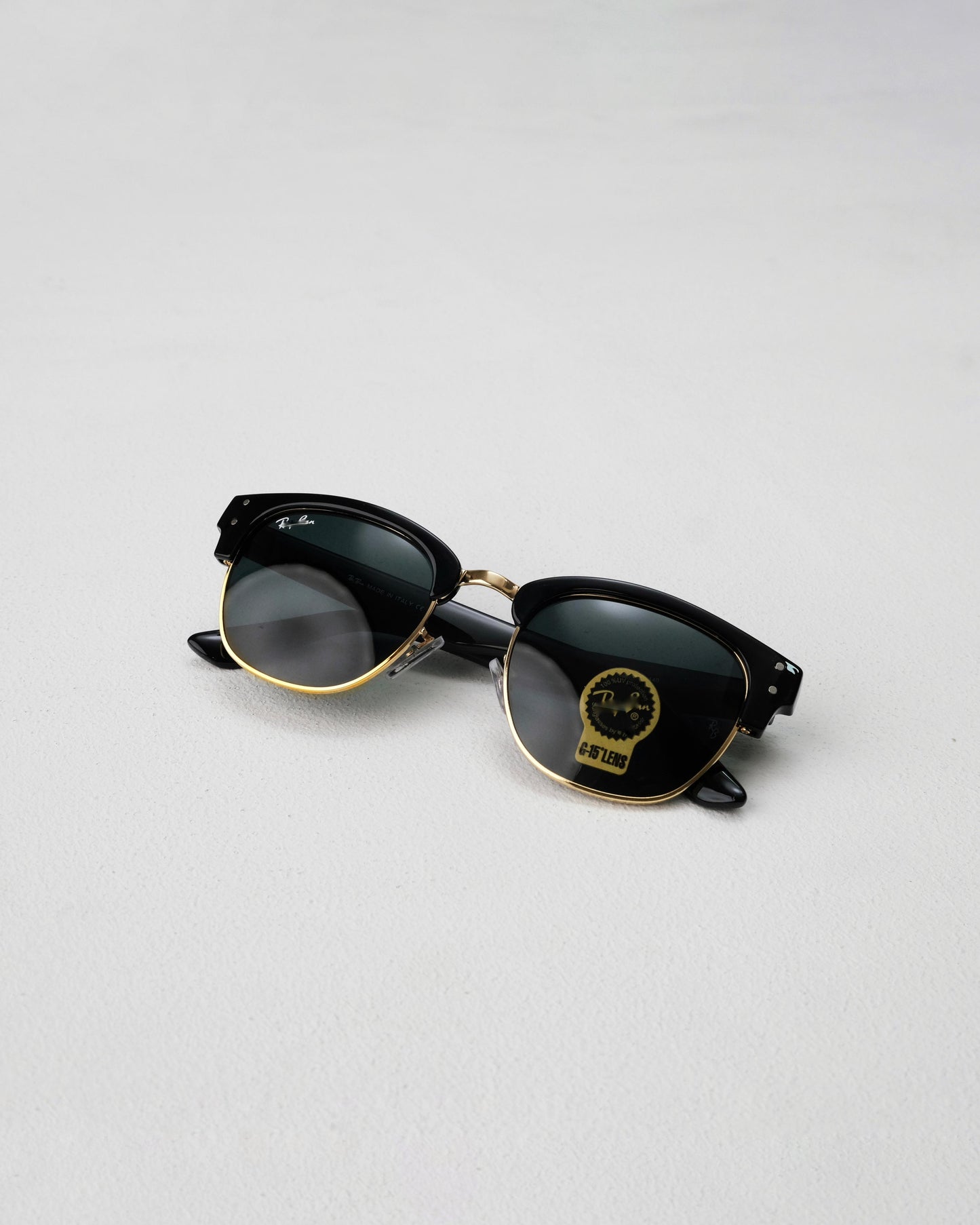 Clubmaster gold-black (glass)