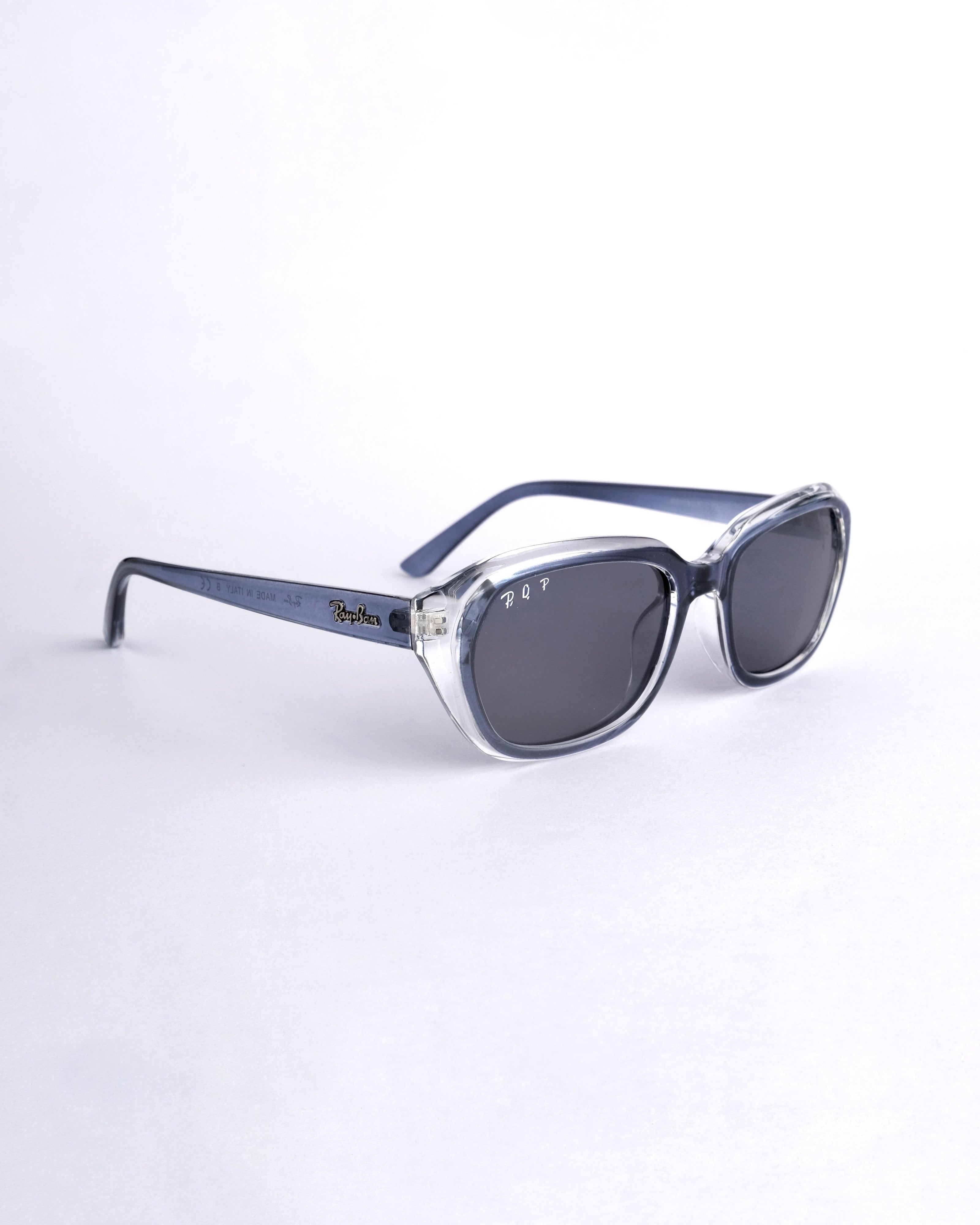 Branded dual transparent sunglass  s666