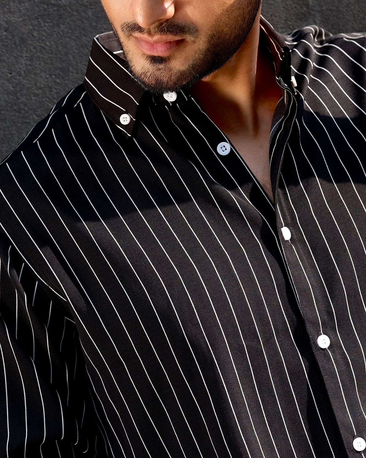 Men's Premium Pinstripe Shirt 259