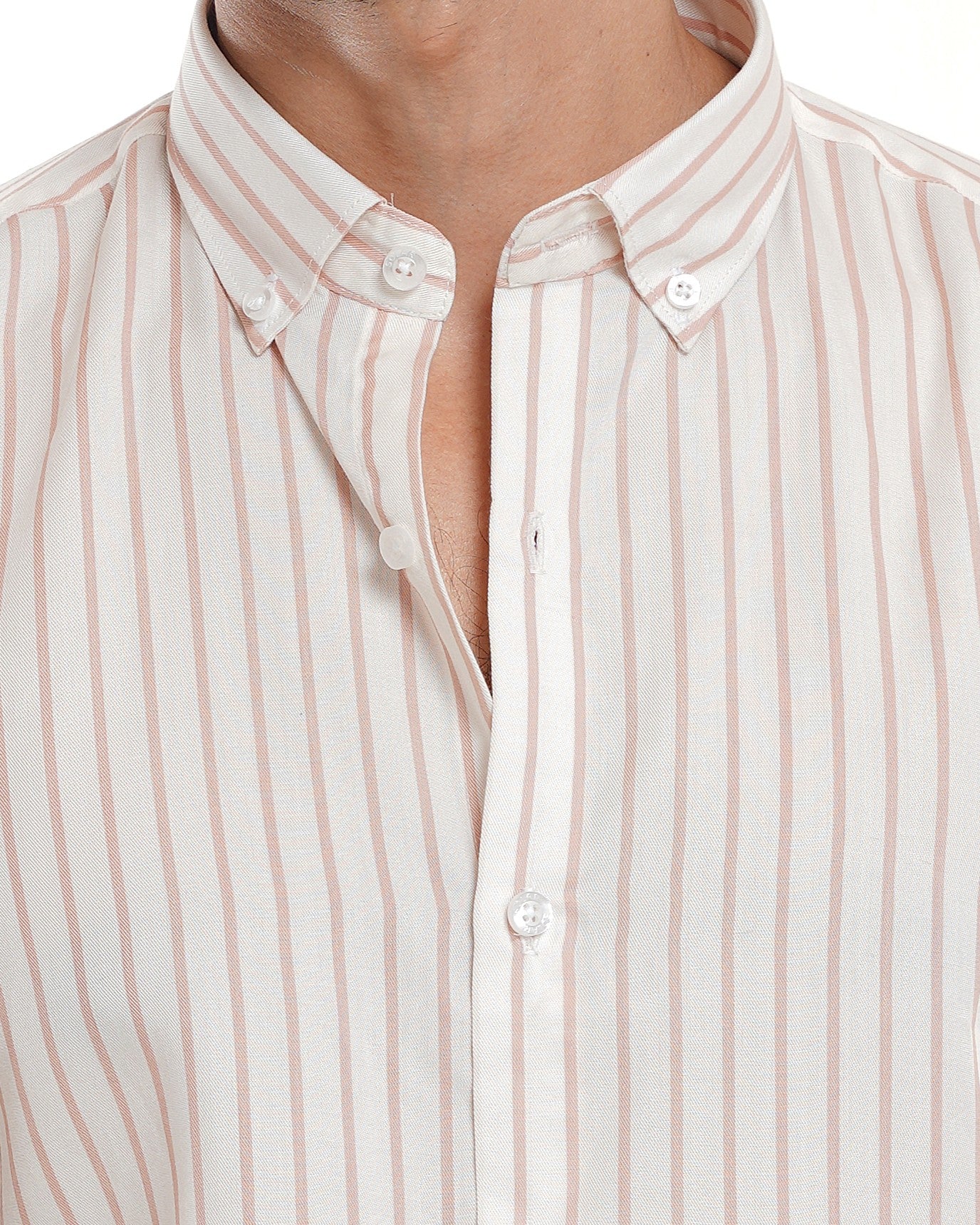 Mens off white stripe full shirts 209