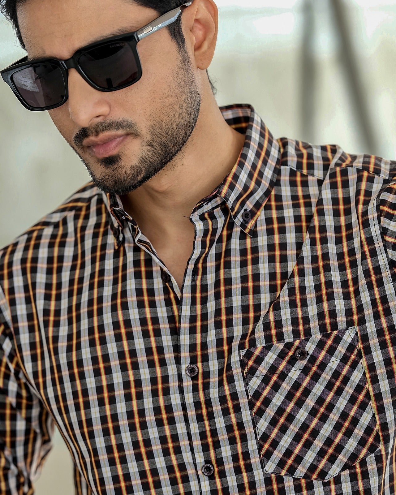 Men's Harvest Plaid Shirt 253