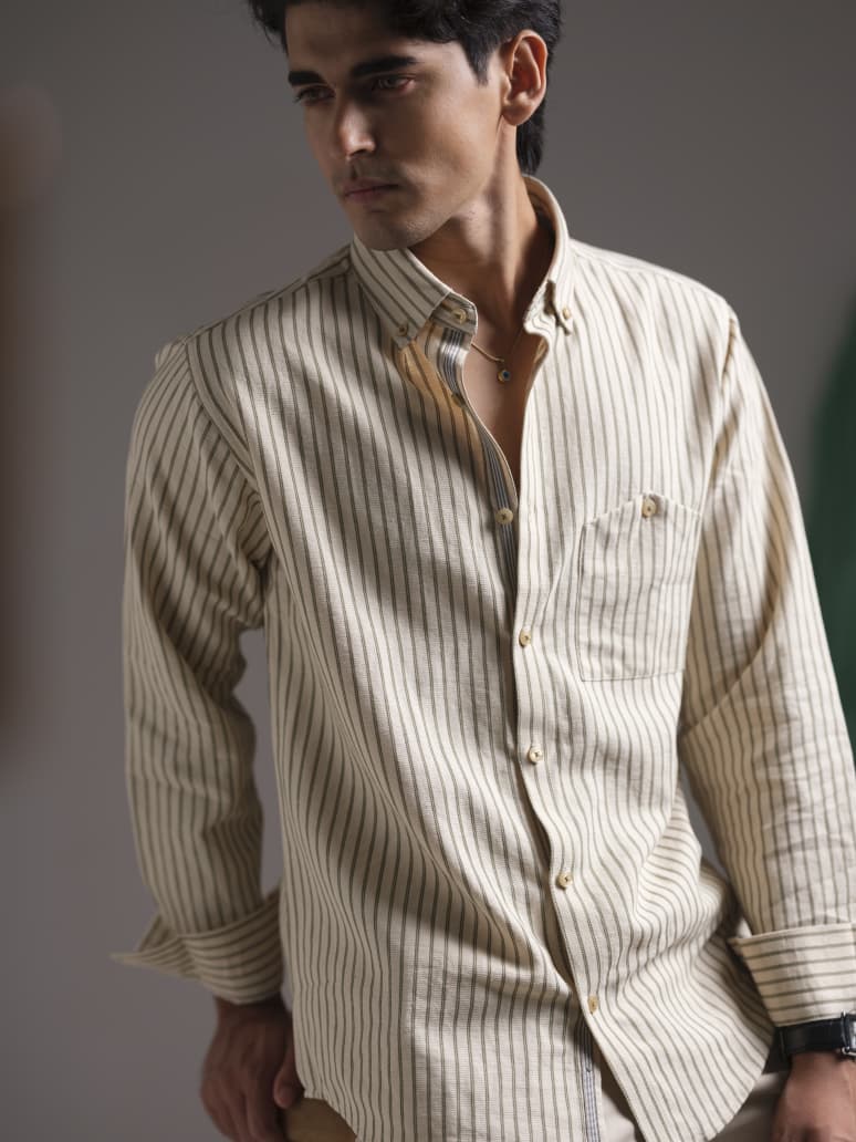 Mens beige casual shirts 275