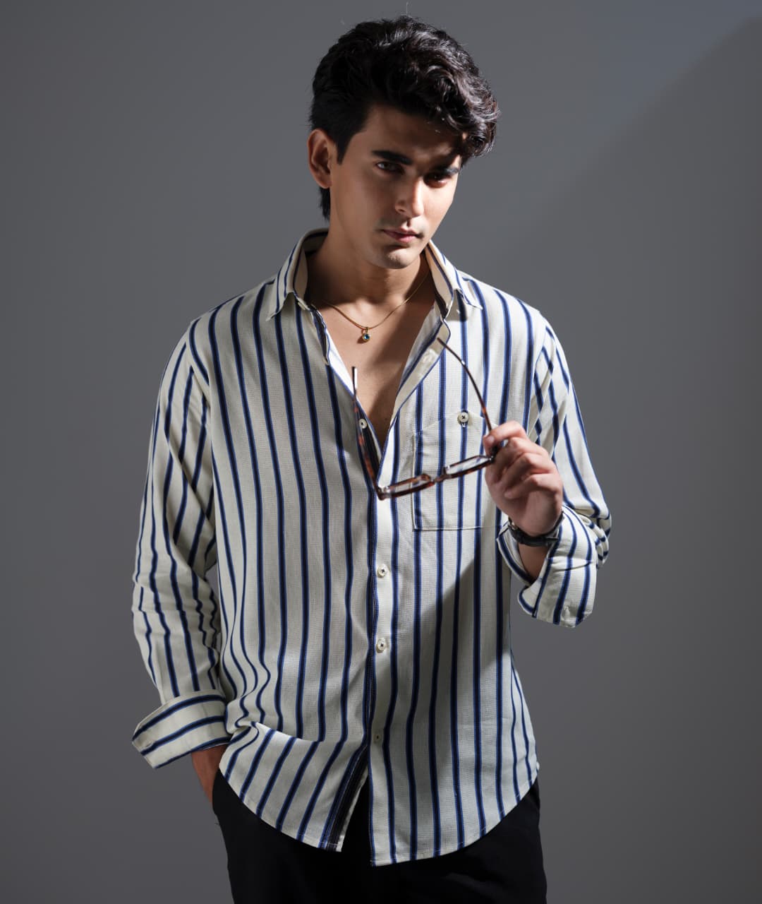 Mens stripes casual 274