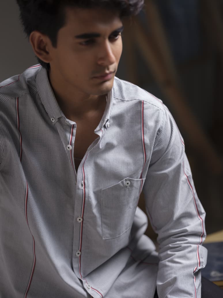 Mens casual shirt 271