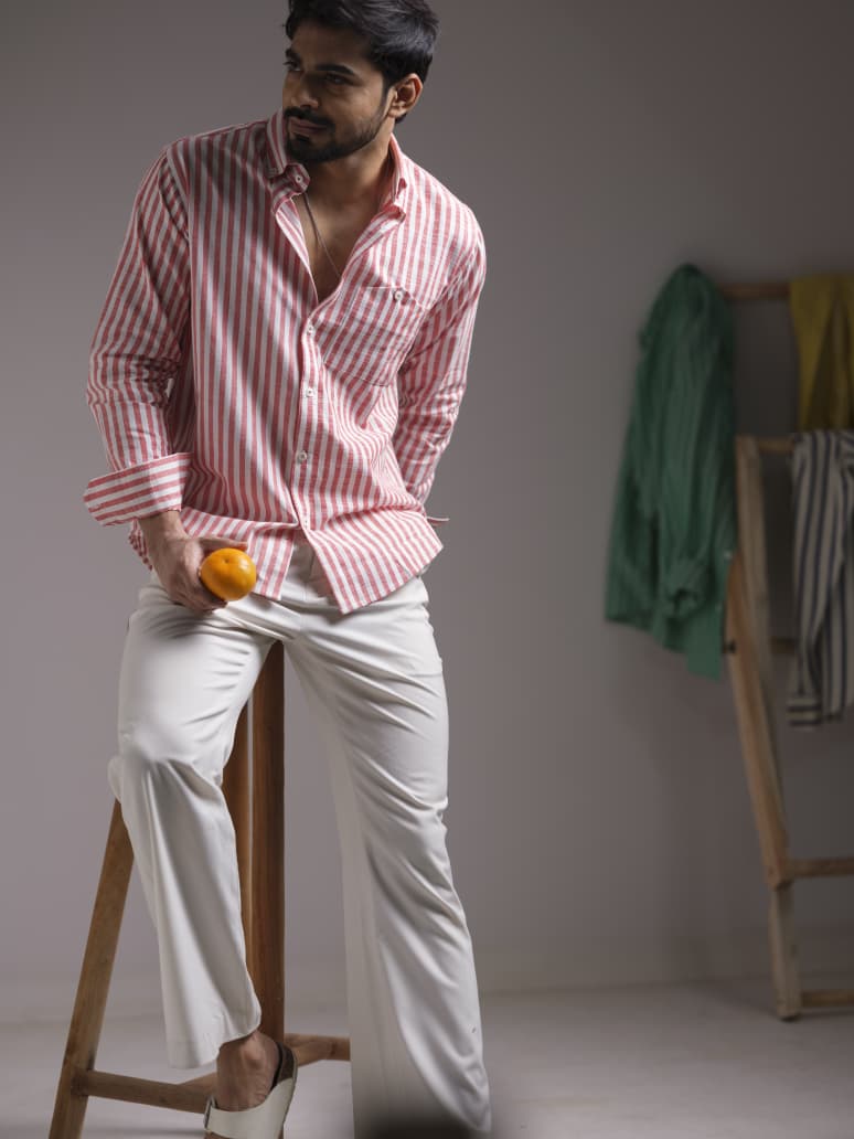 Mens casual shirts 268