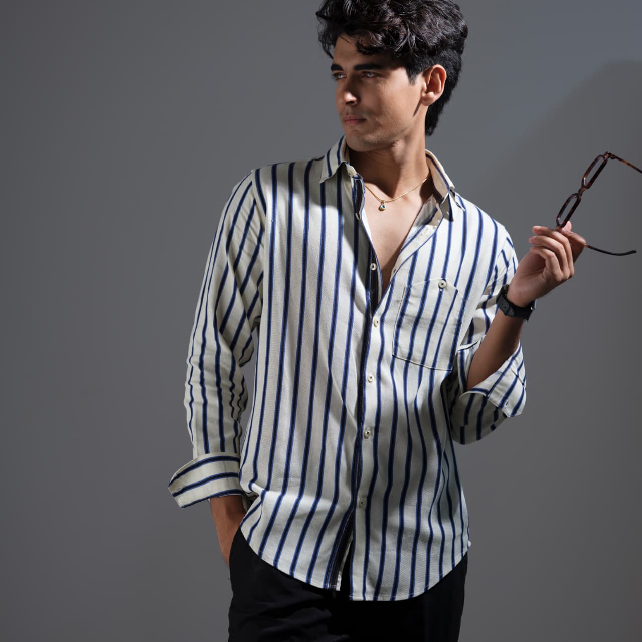 Mens stripes casual 274
