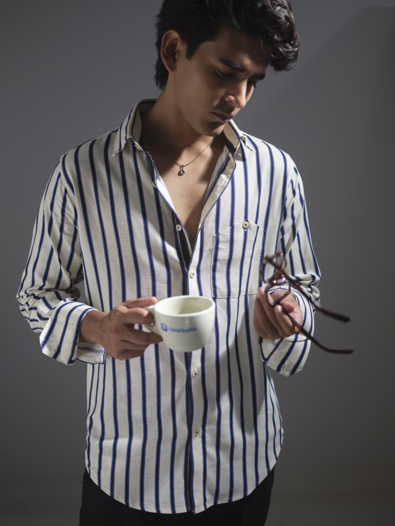 Mens stripes casual 274